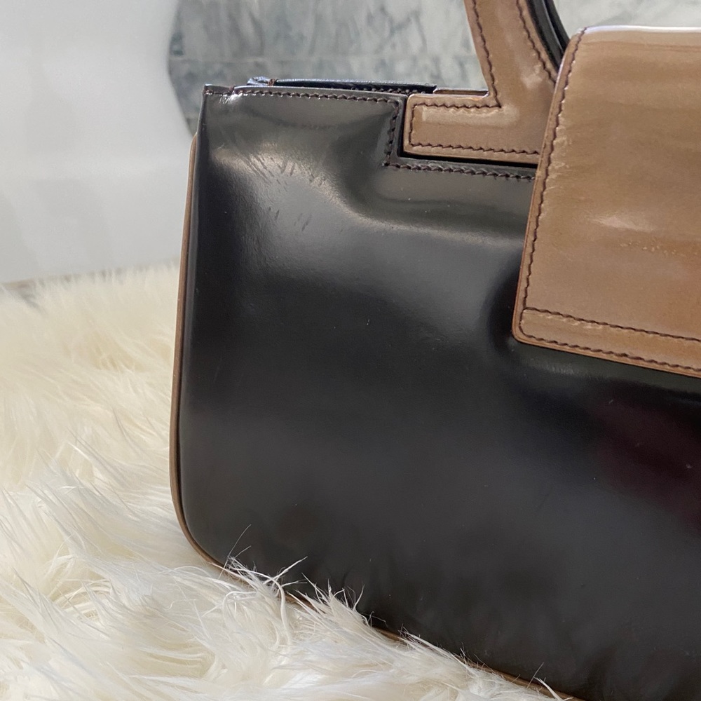 FERRAGAMO Vintage Logo Handle Purse - Picture 15 of 17